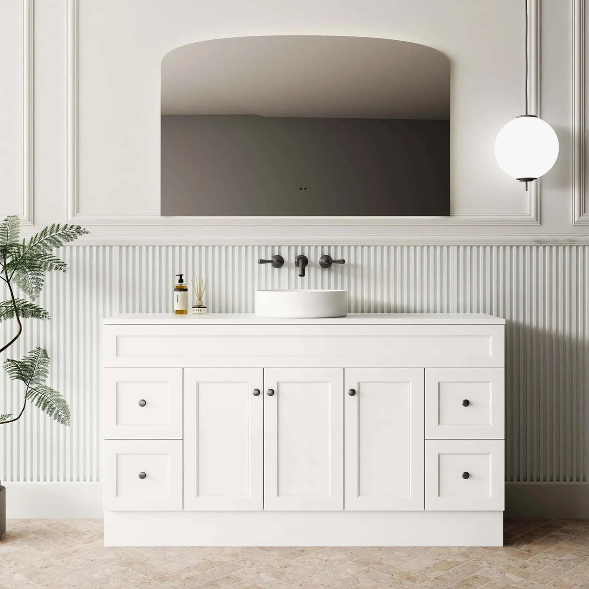 Milano Federation 1500mm Freestanding Vanity - Ideal Bathroom CentreFEDE1500