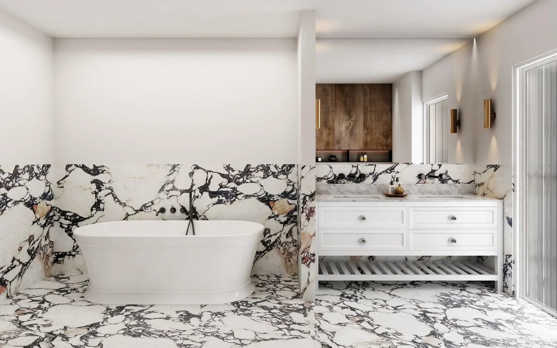 Milano Victoria 1700mm Freestanding Bath-Matt White - Ideal Bathroom CentreBT-VIC1700M