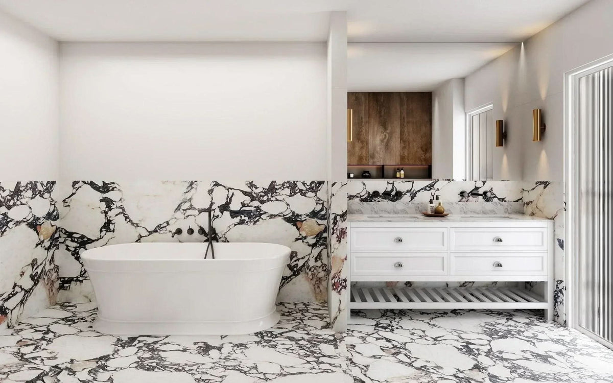 Milano Victoria 1700mm Freestanding Bath-Matt White - Ideal Bathroom CentreBT-VIC1700M