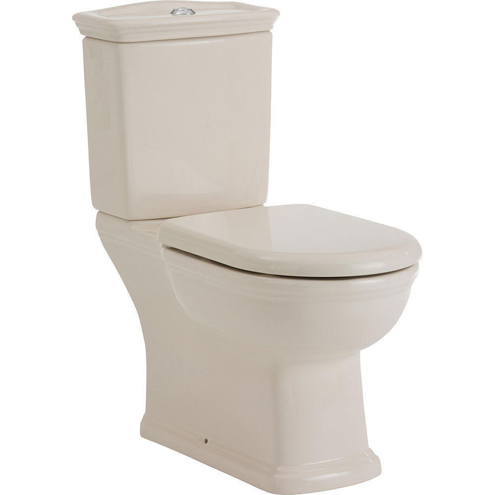 Fienza Washington Toilet Suite S-Trap 240, Ivory