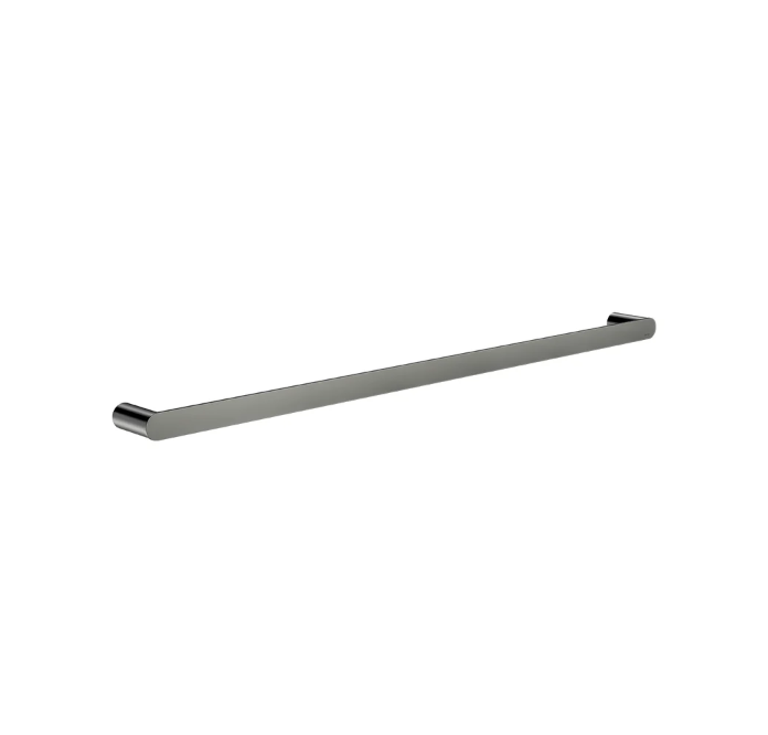 Meir Curvae Single Towel Rail 800mm, Shadow