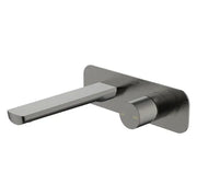 Millennium Finesa Wall Basin Mixer, Gun Metal