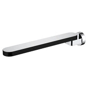 Millennium Kiato 295mm Swivel Bath Spout, Matte Black & Chrome