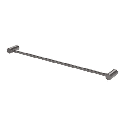 Phoenix Vivid Slimline Single Towel Rail 600mm, Brushed Carbon