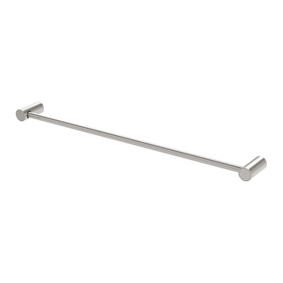Phoenix Vivid Slimline Single Towel Rail 600mm, Brushed Nickel