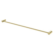 Phoenix Vivid Slimline Single Towel Rail 800mm, Brushed Gold