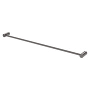 Phoenix Vivid Slimline Single Towel Rail 800mm, Brushed Carbon