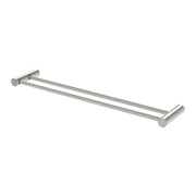 Phoenix Vivid Slimline Double Towel Rail 600mm, Brushed Nickel