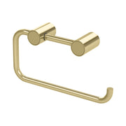 Phoenix Vivid Slimline Toilet Roll Holder, Brushed Gold