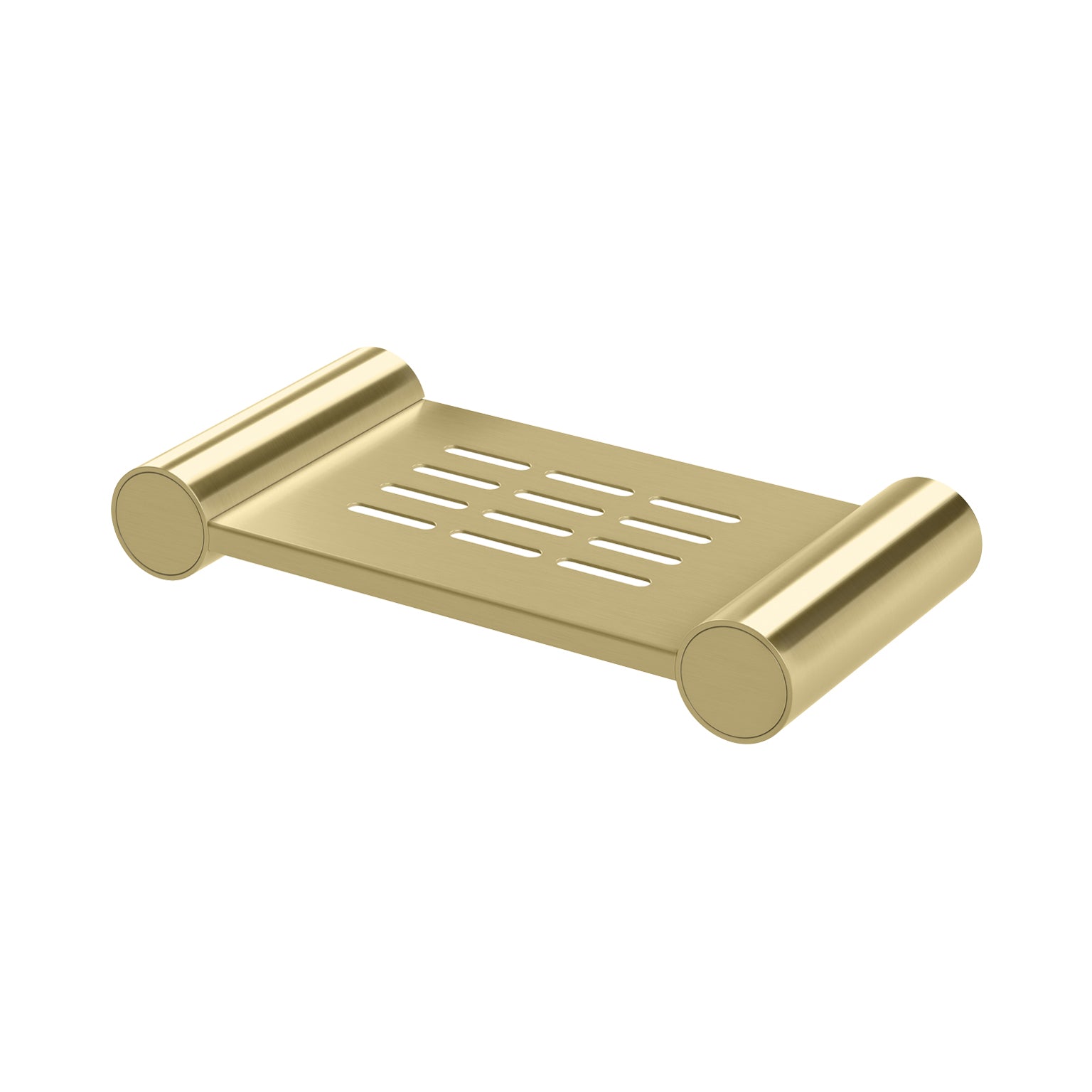 Phoenix Vivid Slimline Soap Dish Holder, Brushed Gold