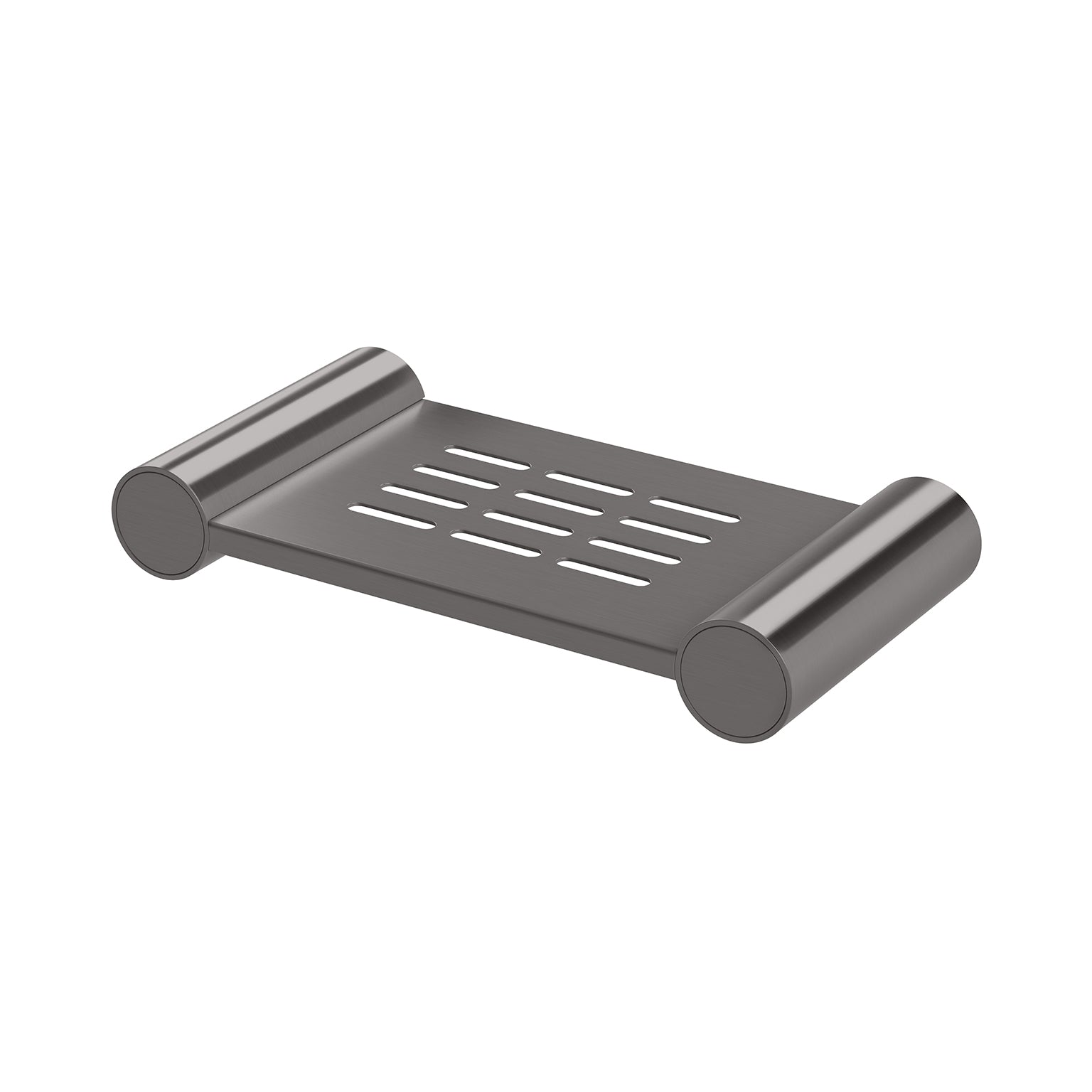 Phoenix Vivid Slimline Soap Dish Holder, Brushed Carbon