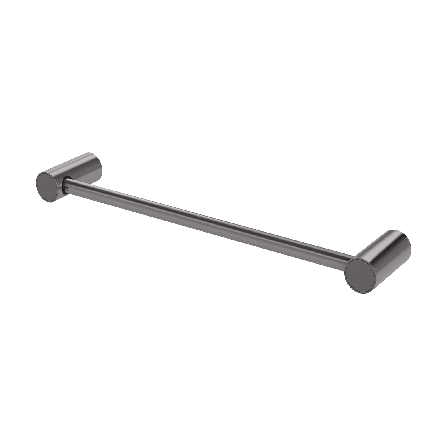 Phoenix Vivid Slimline Hand Towel Rail 350mm, Brushed Carbon
