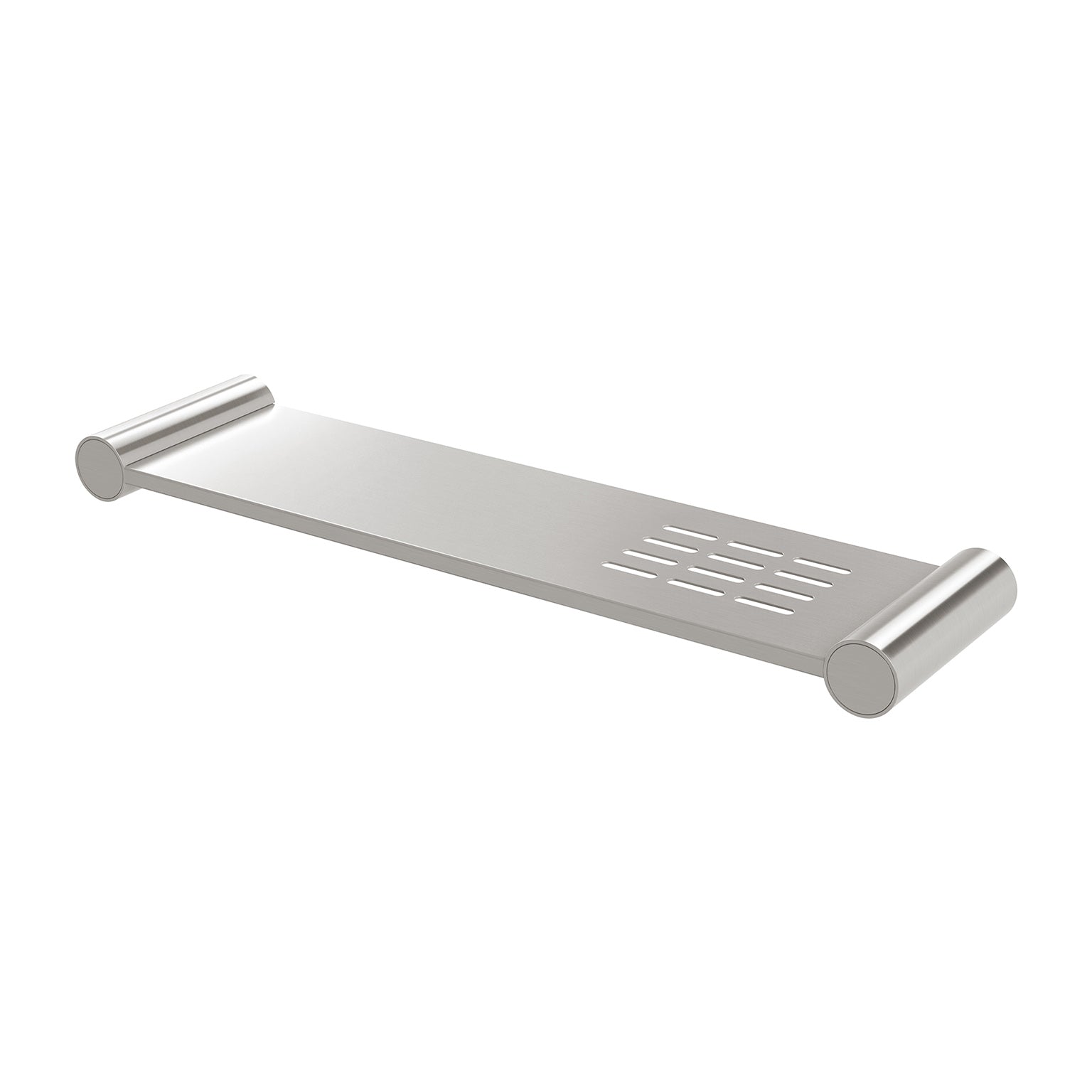 Phoenix Vivid Slimline Metal Shelf, Brushed Nickel