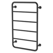 Phoenix Vivid Slimline Towel Ladder 800 x 500mm, Matte Black