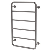 Phoenix Vivid Slimline Towel Ladder 800 x 500mm, Brushed Carbon