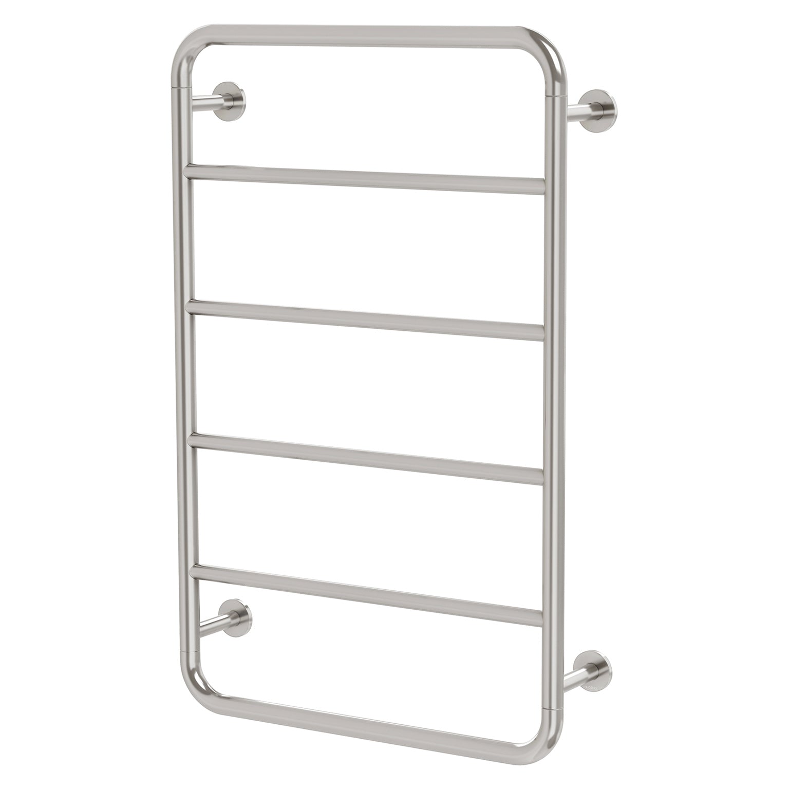 Phoenix Vivid Slimline Towel Ladder 800 x 500mm, Brushed Nickel