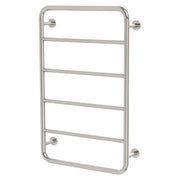 Phoenix Vivid Slimline Towel Ladder 800 x 500mm, Brushed Nickel