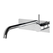 Phoenix Vivid Slimline Up Basin / Bath Wall Mixer Set, Chrome