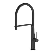 Phoenix Vido Flexible Hose Sink Mixer 200mm, Matte Black