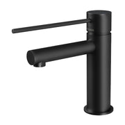 Phoenix Vivid Slimline Basin Mixer with Extended Lever, Matte Black