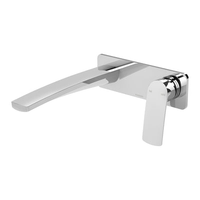 Phoenix Mekko SwitchMix Wall Basin / Bath Mixer Set 200mm Fit-Off Kit, Chrome