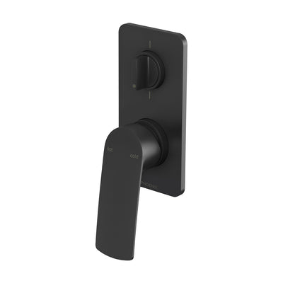 Phoenix Mekko SwitchMix Shower / Bath Diverter Mixer Fit-Off Kit, Matte Black