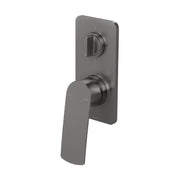 Phoenix Mekko SwitchMix Shower / Bath Diverter Mixer Fit-Off Kit, Brushed Carbon