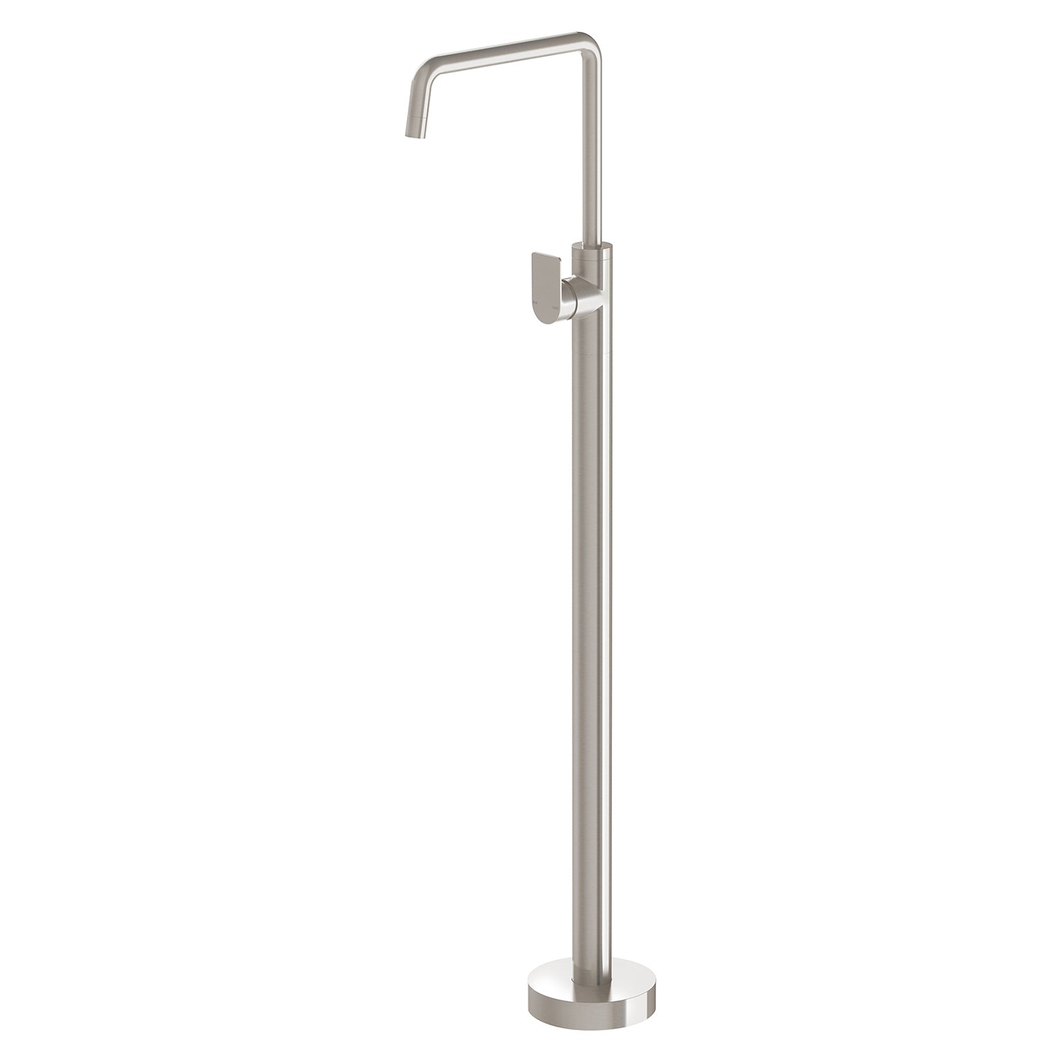 Phoenix Mekko Floor Mounted Bath Mixer, Brushed Nickel