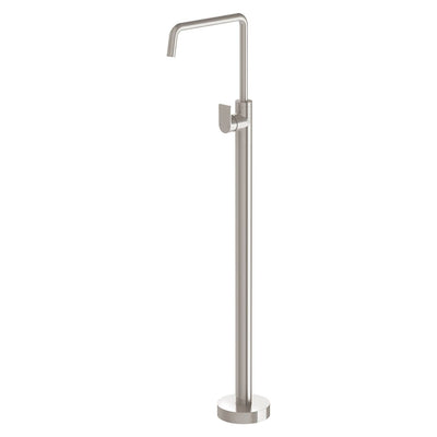Phoenix Mekko Floor Mounted Bath Mixer, Brushed Nickel