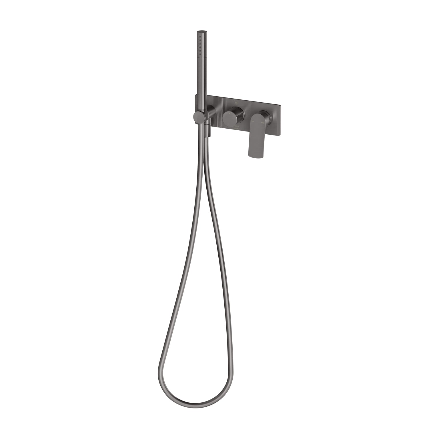 Phoenix Mekko Wall Shower System, Brushed Carbon