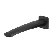 Phoenix Mekko Wall Bath Outlet 200mm, Matte Black