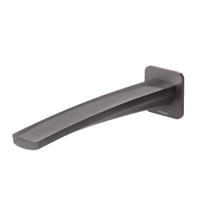 Phoenix Mekko Wall Bath Outlet 200mm - Lead Free, Brushed Carbon