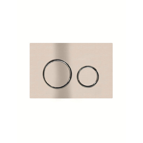 Meir Sigma 21 Dual Flush Plates for Geberit, Champagne