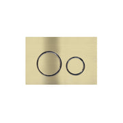 Meir Sigma 21 Dual Flush Plates for Geberit, Tiger Bronze