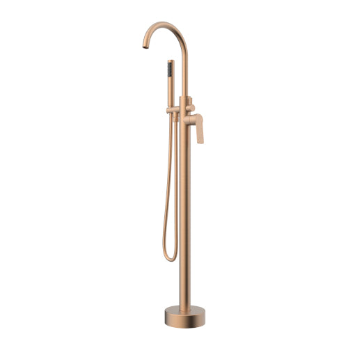 Millennium Akemi Bath Filler with Hand Shower, Rosa