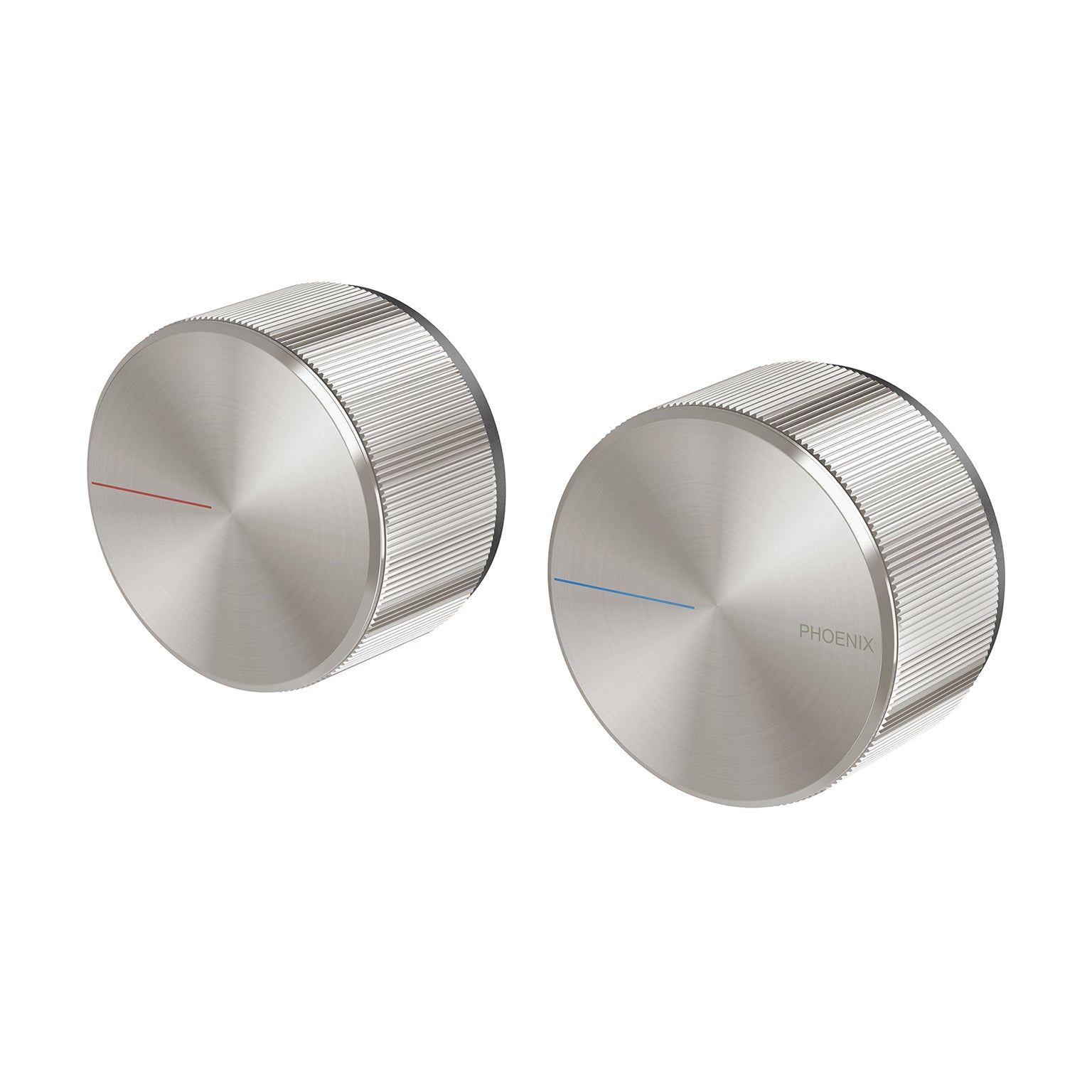 Phoenix Axia Wall Top Assemblies, Brushed Nickel