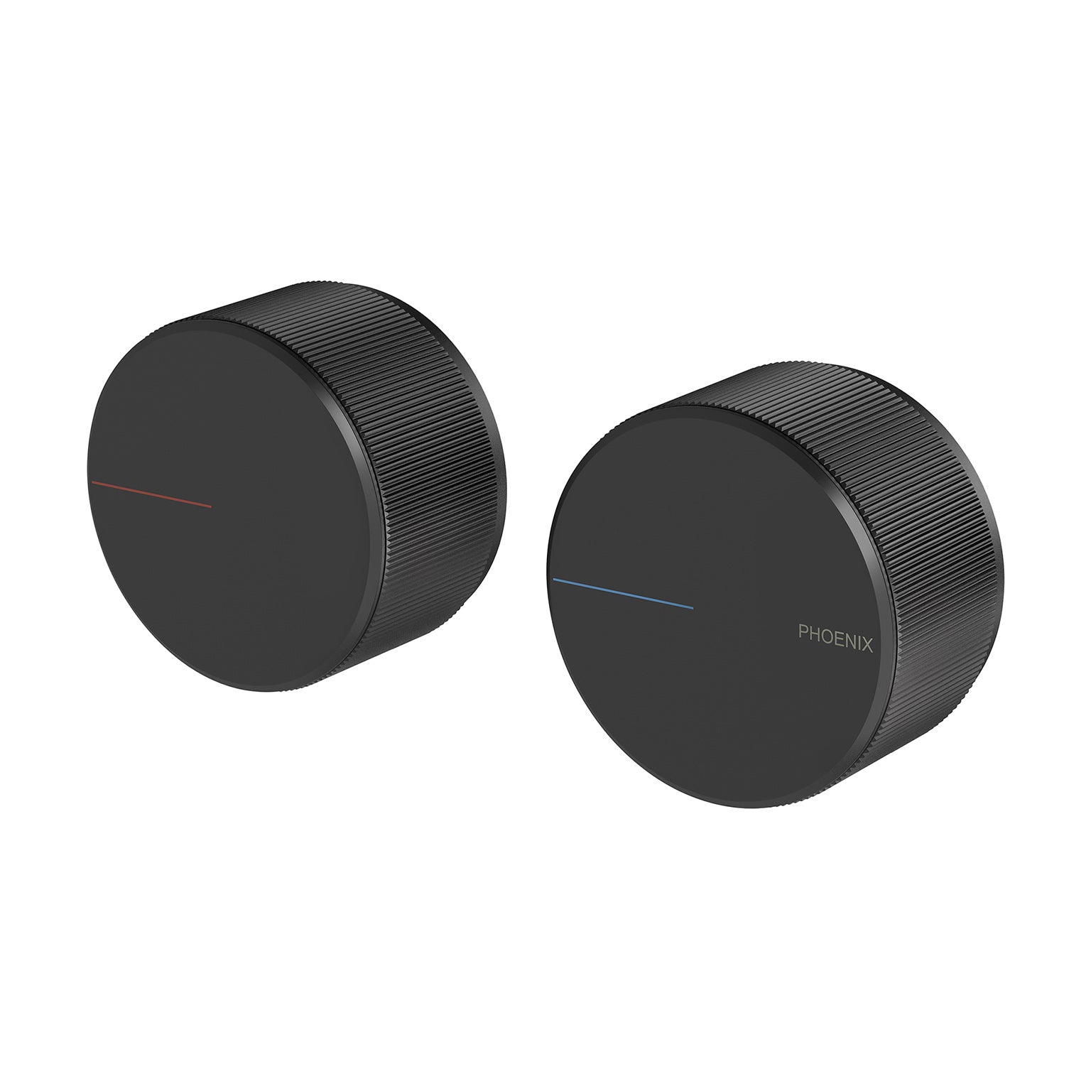 Phoenix Axia Wall Top Assemblies 15mm Extended Spindles, Matte Black