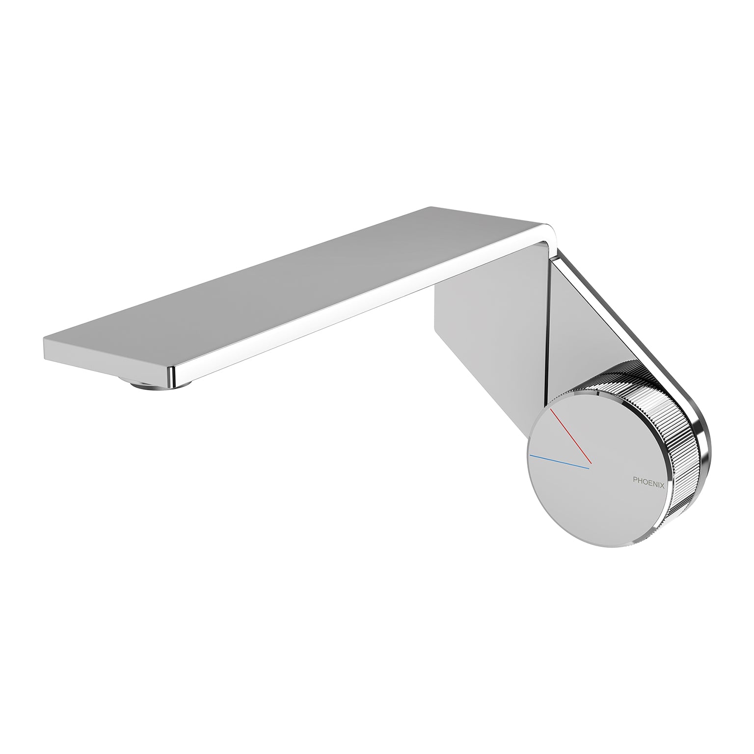 Phoenix Axia Wall Basin / Bath Mixer Set 200mm, Chrome