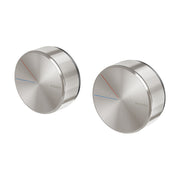 Phoenix Axia Twin Shower Mixer / Wall Mixer, Brushed Nickel