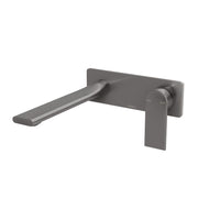 Phoenix Teel SwitchMix Wall Basin / Bath Mixer Set 200mm, Brushed Carbon