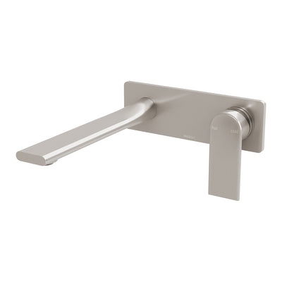 Phoenix Teel SwitchMix Wall Basin / Bath Mixer Set 200mm Fit-Off Kit, Brushed Nickel