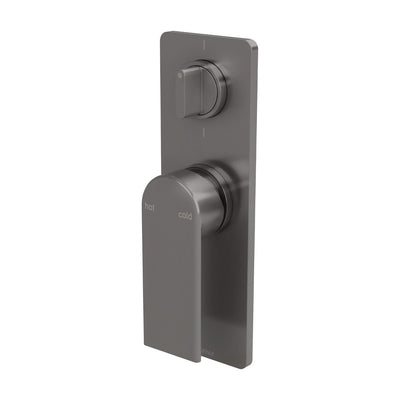 Phoenix Teel SwitchMix Shower / Bath Diverter Mixer (Complete Kit), Brushed Carbon