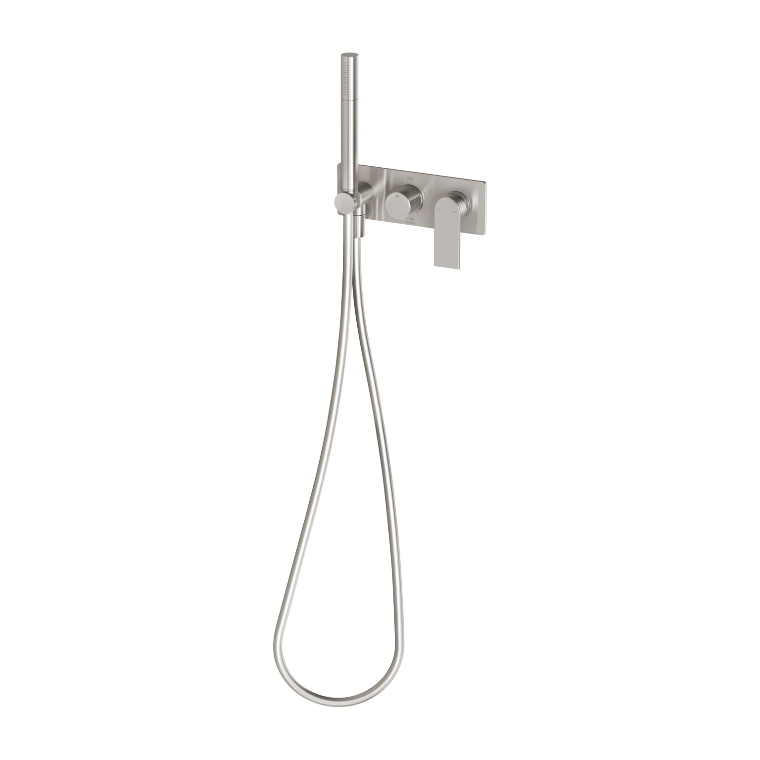 Phoenix Teel Wall Shower System, Brushed Nickel