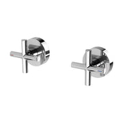 Phoenix Vivid Slimline Plus Wall Top Assemblies, Brushed Gold