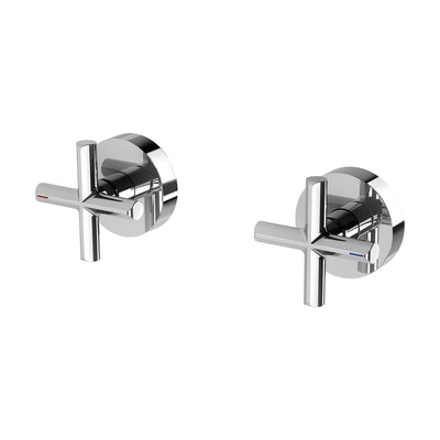 Phoenix Vivid Slimline Plus Wall Top Assemblies - Lead Free, Chrome
