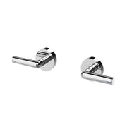 Phoenix Vivid Slimline Plus Lever Wall Top Assemblies, Chrome