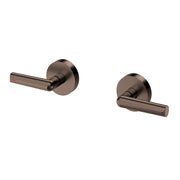 Phoenix Vivid Slimline Plus Lever Wall Top Assemblies - Lead Free, Brushed Bronze
