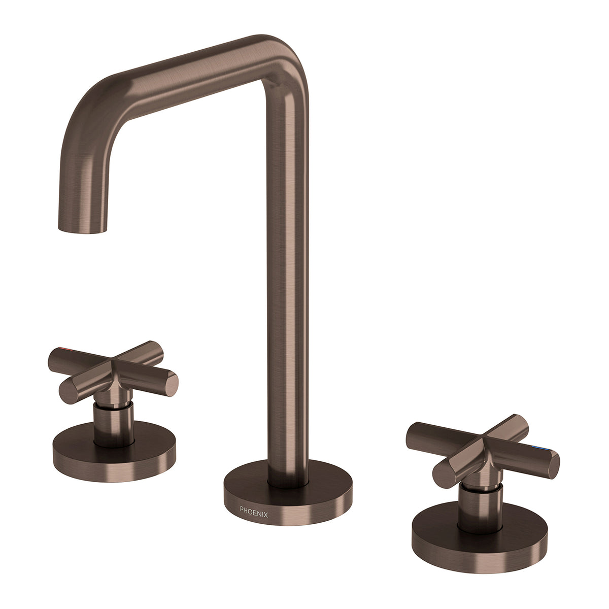 Phoenix Vivid Slimline Plus Basin Set - Lead Free, Brushed Bronze