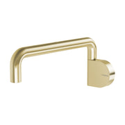 Phoenix Designer Swivel Bath Outlet 230mm Round, Brushed Gold