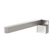 Phoenix Designer Swivel Bath Outlet 230mm Square, Brushed Nickel